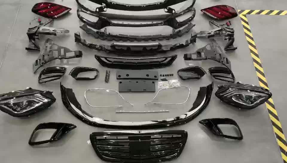 20142018y S W222 Upgrade To S63 S65 Ti Style Car Body Kit Bumpers Auto