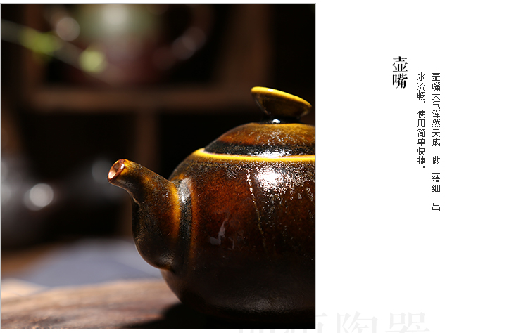 Ya xin company hall Japanese contracted kung fu tea set office ceramic dry small mercifully tea tray teapot teacup suit household