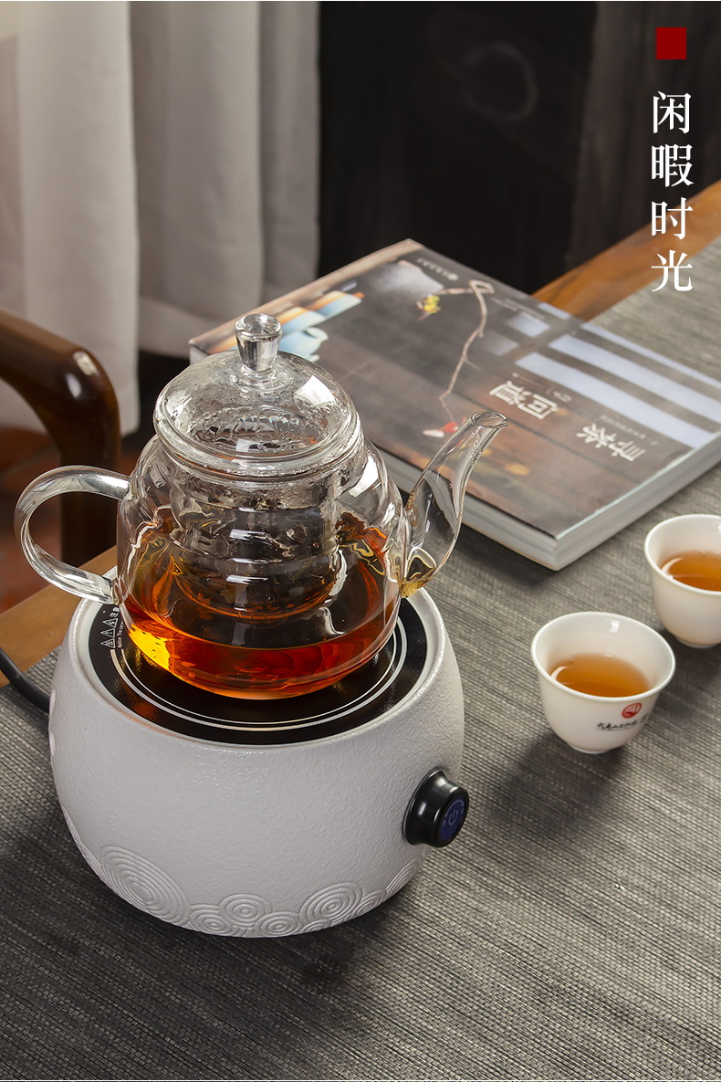 Ya xin electricity TaoLu tea stove household mini.mute glass ceramic kettle boil tea ware clay POTS tea accessories