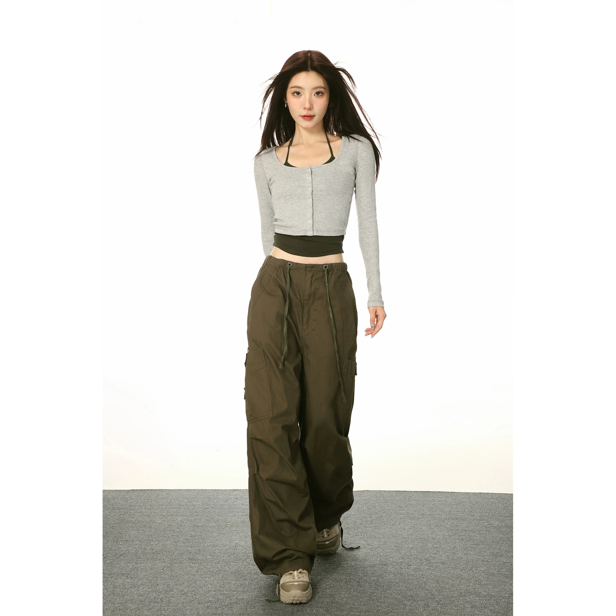 Комплект, длинный рукав, демисезонный кардиган с длинным рукавом, Slim Fit