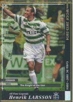 Day edition star card WCCF 13-14 ATLE Celtic Larson Sweden scarce-Taobao