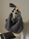 Casual Canvas Bag for Women 2026 New Summer Large-Capacity Student Tutoring Bag Simple Versatile Shoulder Crossbody Bag