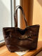 Big bag 2026 new bag women's high-end large-capacity work commuter bag hand-held shoulder bag retro tote bag