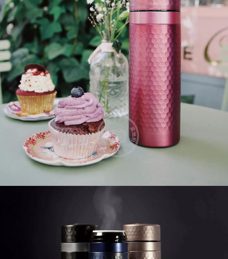 Do Tang Xuan porcelain stone office cup 304 stainless steel vacuum keep - a warm glass cup with ceramic tank