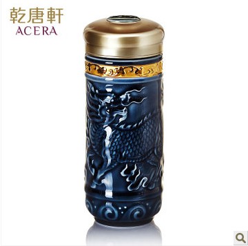 Do Tang Xuan porcelain cup gold kirin delight in to take a cup of tea cups water cup cup spot to send friends
