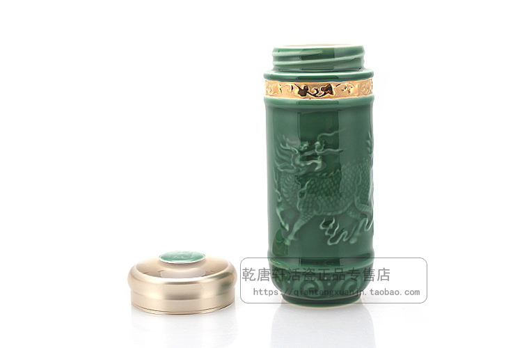Do Tang Xuan porcelain cup gold kirin delight in to take a cup of tea cups water cup cup spot to send friends