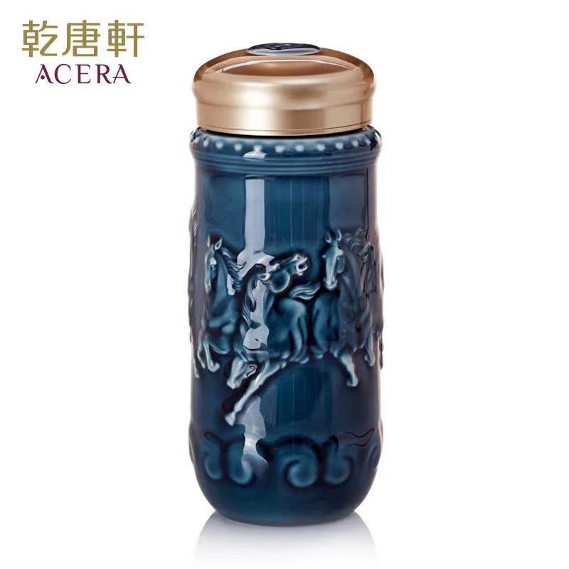 Do Tang Xuan ceramic cup eight jun qi double with ceramic cups water in a glass cup gift boxes fashion