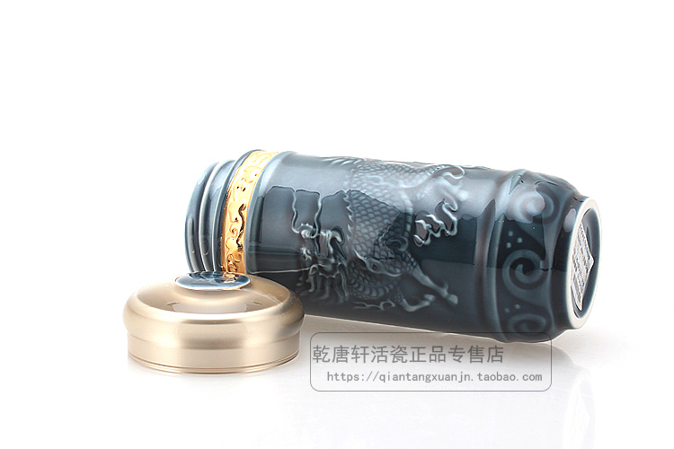 Do Tang Xuan porcelain cup gold kirin delight in to take a cup of tea cups water cup cup spot to send friends