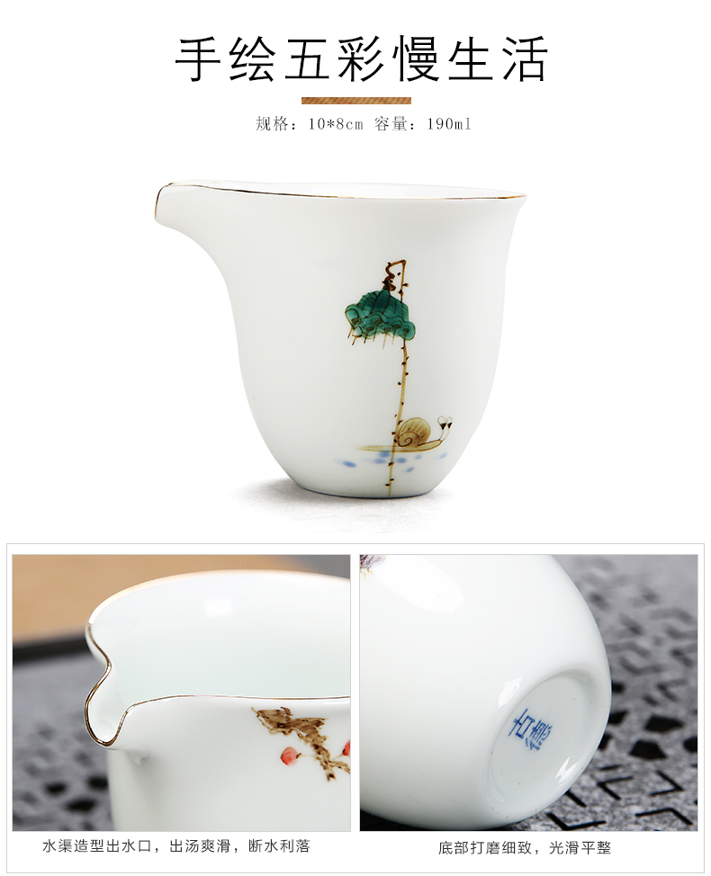 To the as porcelain and moving hand - made ceramic fair keller household white porcelain tea set accessories lotus and a cup of tea is tea sea