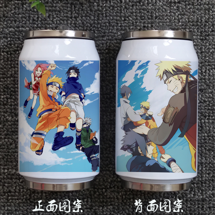 Naruto cốc Naruto Kakashizzo giúp anime hai nhân dân tệ xung quanh lon nước tùy chỉnh lon - Carton / Hoạt hình liên quan ảnh nhãn dán