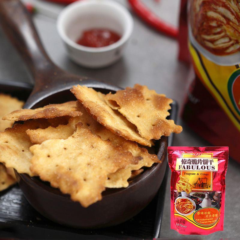 AJI Net Red Marvel Crunchy Cookie Breakfast Cookies soda Snack Office Casual Snack 200g