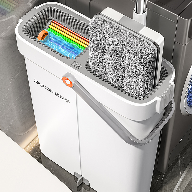 最高のヘルパーモップ家庭用ワンモップクリーン2024新しいスタイルハンズフリーモップフラットワイパー新しいモップアーティファクトモップ