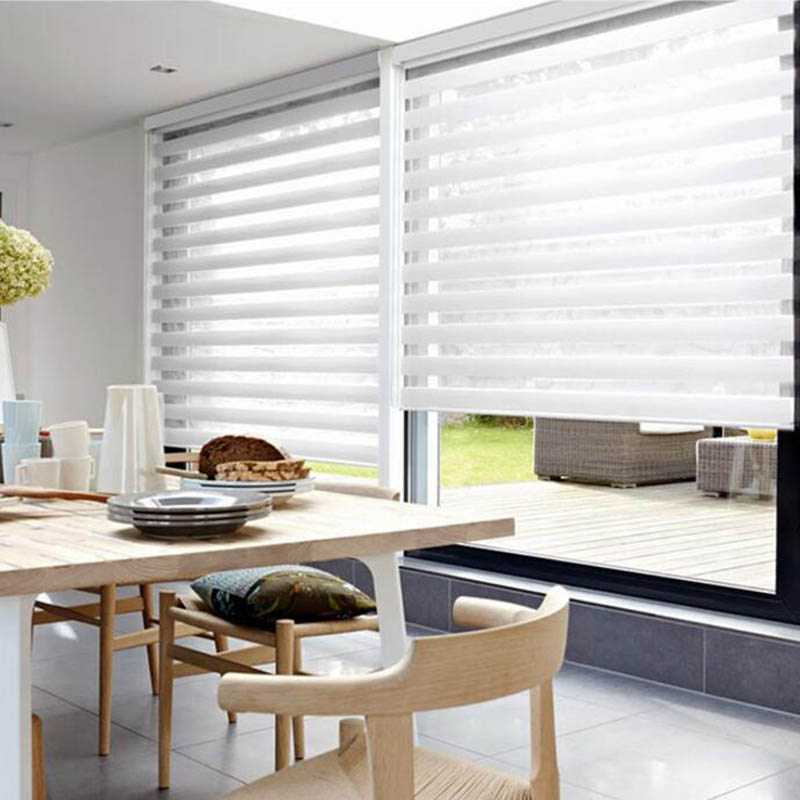 Roller Shutters Blinds Shade offices Living room Makeup Room Waterproof and Lift Soft Veil Free hand-pull-style blinds