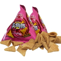 Pointy-angle crispy corner bulk sea fishing snacks and small crispy whole box Yangzhou rice slices KTV before meal snacks