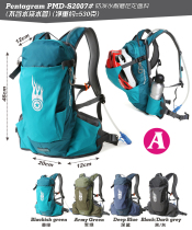 Cycling water bag backpack outdoor hiking small sports bag Pentagram five-pointed star for men and women