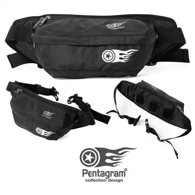 Discount pentagram Five-pointed Star Anti-splashing Leisure Outdoor Travel running bag Men and Women