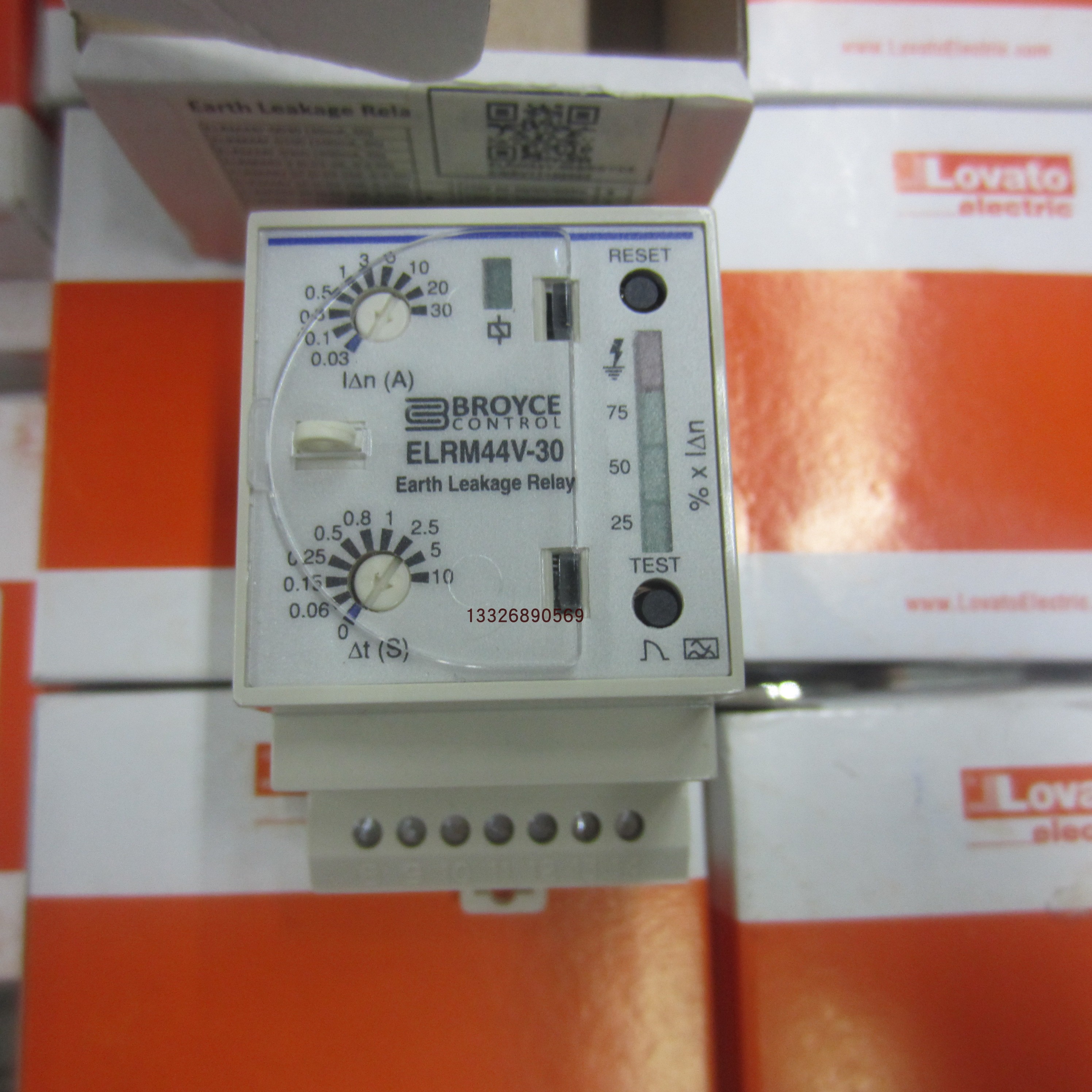 ELRM44V-30 Broyce Control Leakage Detection Relay New Original