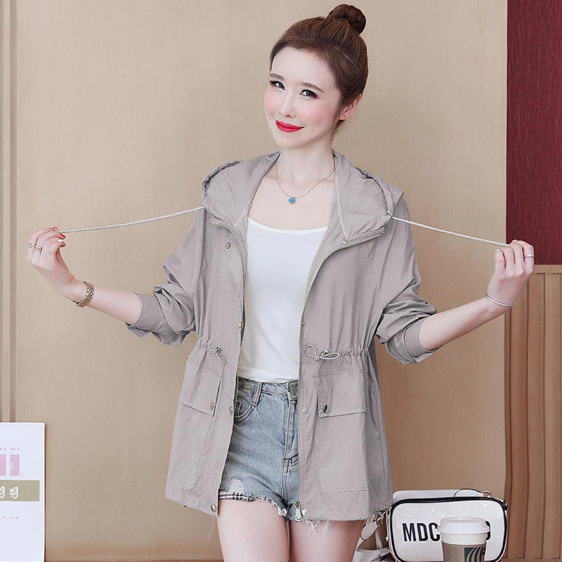Sunscreen Clothes Woman 2022 Spring Summer New Thin Anti UV Breathable Sunscreen Long Sleeve Cardiovert Jacket