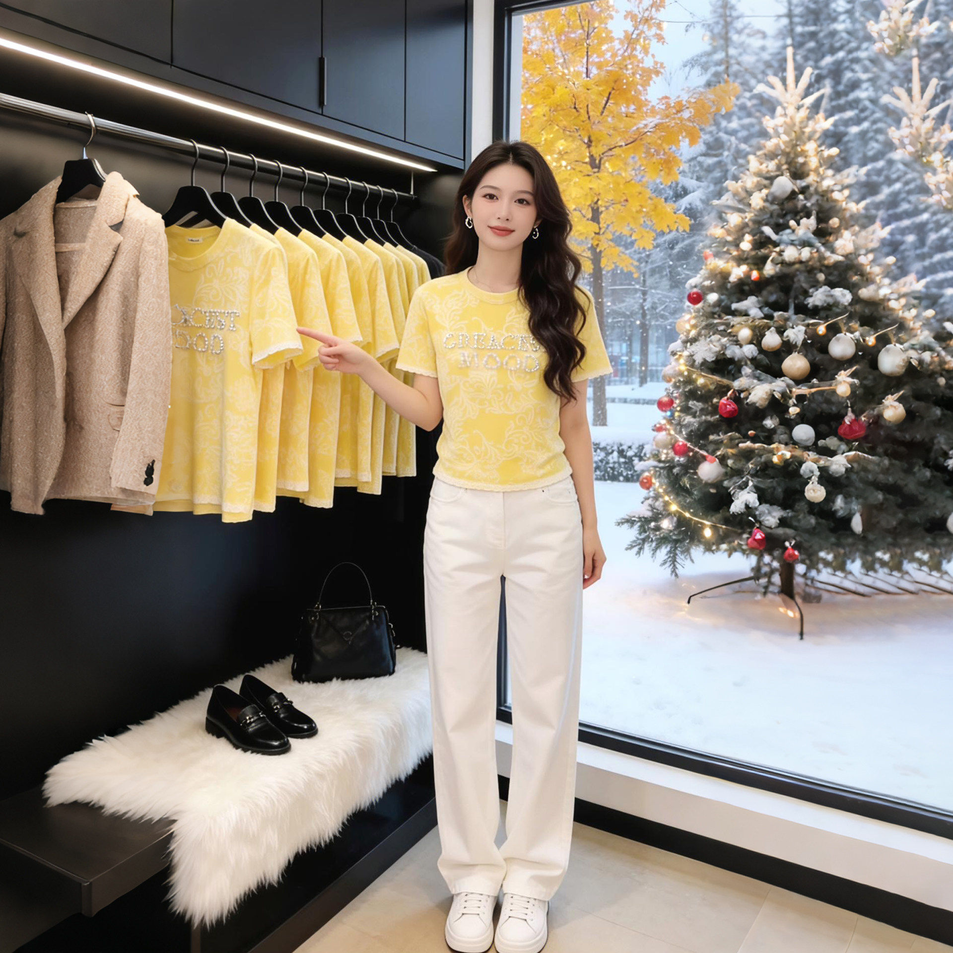 2026夏季新款女士巨好看的时尚百搭纯棉T恤字母印花显瘦短袖上衣