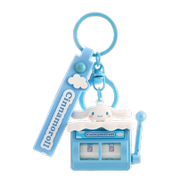 2024 New Sanrio Kurome Shaker Car Keychain Female Cute School Bag Pendant Jewelry Keychain