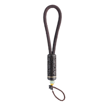 Ebony Vajra bracelet key chain high-end car key chain pendant rosewood carved lanyard jewelry for men and women