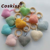 DIY ornaments Baby grinders dental gum accessories Colour crochet Loving Grinders Bracelets for Pop Toys