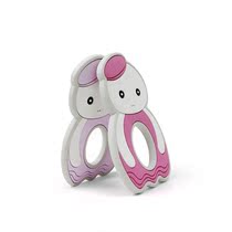 Silicone Grindle Tooth Stick Baby Tooth Gum Bite Le Drop Glue Bifacial Large White Tooth Gel Child Anti-Biting Hand Mother & Baby Supplies