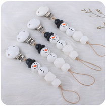 New creative DIY streaming Su Hanging Pendant Color Silicone Bead Key Buckle Hanging Pendant Bag Pendant Amazon Speed Selling