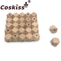 10 - 20mm beech baby grinding toys octagon beads childrens toys DIY accessories