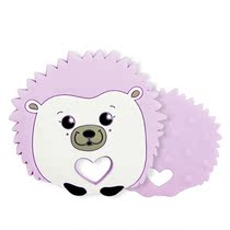 Speed sale of new mother and baby supplies Baby grindle tooth gum Silicone Gel hedgehog bites the letooth gum