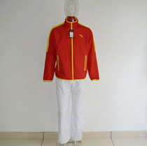 Anta mens spring and autumn outdoor sports competition casual windproof UV breathable woven sports suit