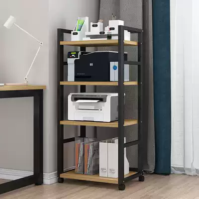 Board length 45 high 120 layers adjustable printing machine frame multi-layer storage rack floor landing desk side host storage rack