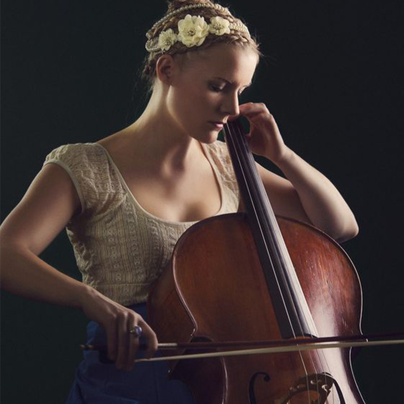 Contemplative cello Handmade cello Adult children's examination Playing high-grade maple cello professional grade