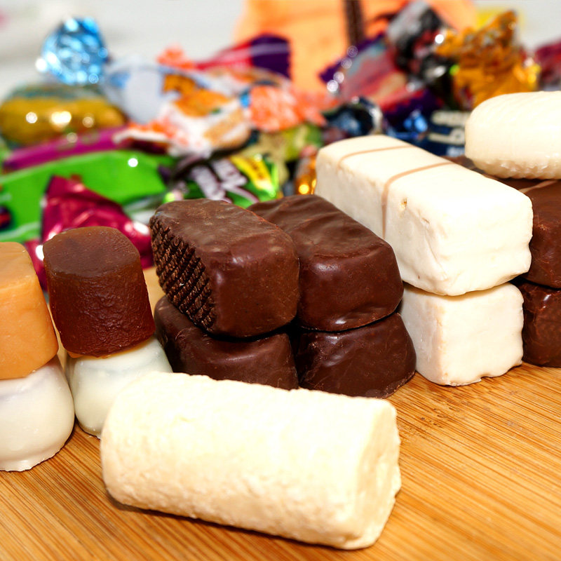 俄罗斯进口 slavyanka 夹心巧克力糖果 500g混合口味装 天猫优惠券折后￥11.9包邮（￥16.9-5）