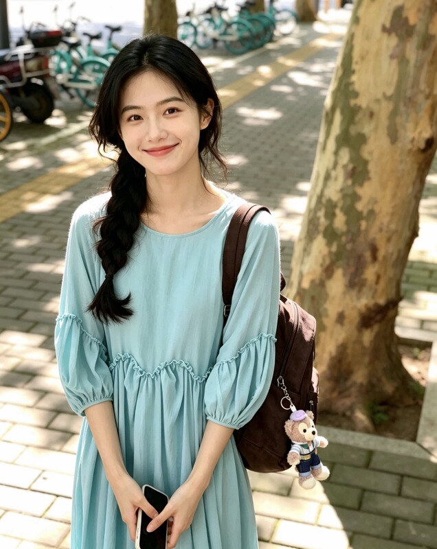 New Summer Cotton Gauze Double-Layer Lace Dress New Summer Cotton Gauze Double-Layer Lace Dress