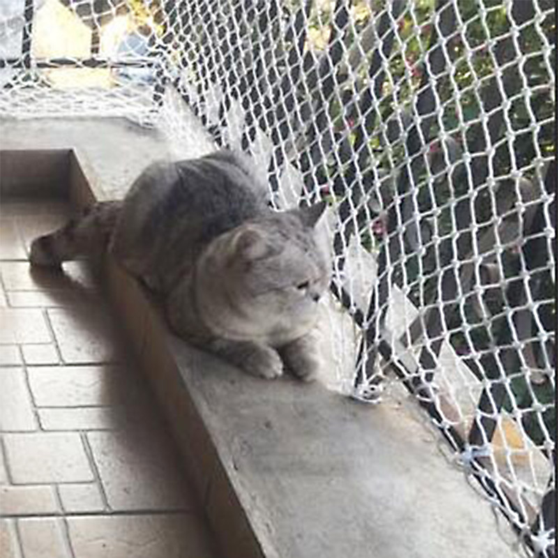 Rope net nylon net balcony protection net leak-proof net safety net fall-proof net pet escape net cat net dog