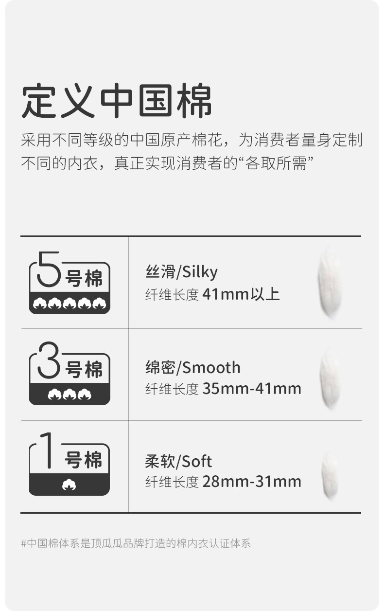 顶瓜瓜 男女款 可外穿 纯棉睡衣家居服套装 100%新疆长绒棉 图2