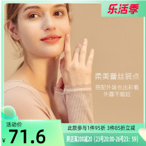 Top melon Warm Underwear Woman Autumn Winter Thin lace V neckline Slim Autumn Clothes Autumn Pants Cotton Sweatshirt Suit New