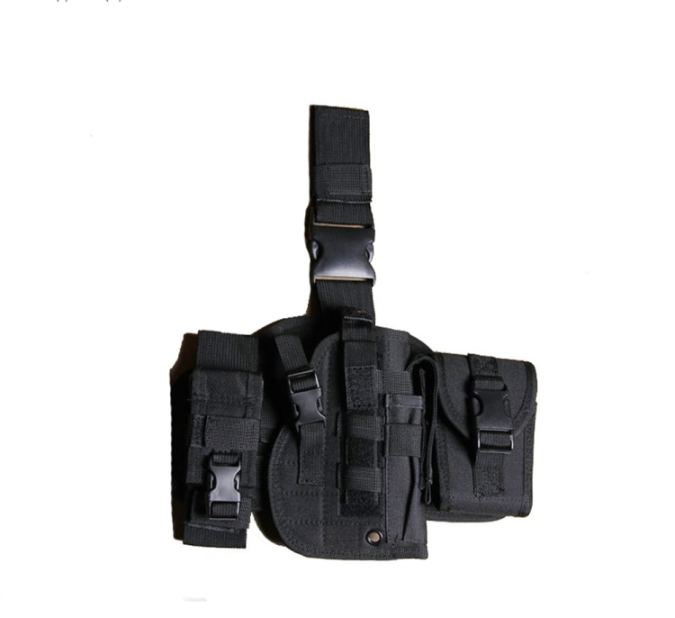 Outdoor multifunctional waist leg bag leg bag leg bag combination tactical leg slip leg bag CS field equipment military fan kit