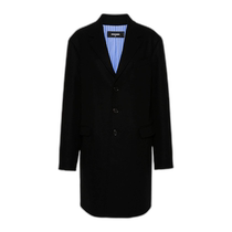 Hong Kong direct mail trendy luxury Dsquared2 quadratic womens long-sleeved coat S75AA0415S5300