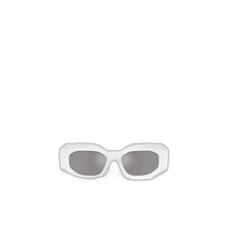 Hong Kong direct mail VERSACE mens glasses VE4425U3146G CO gray rectangular sunglasses