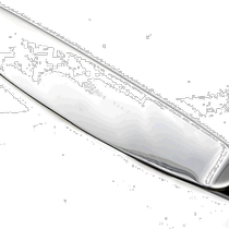 Japan direct mail HERMES Hermès table knife Attrage tableware stainless steel 6003P