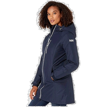 Hong Kong direct mail trendy luxury Helly Hansen womens Belfast long winter jacket