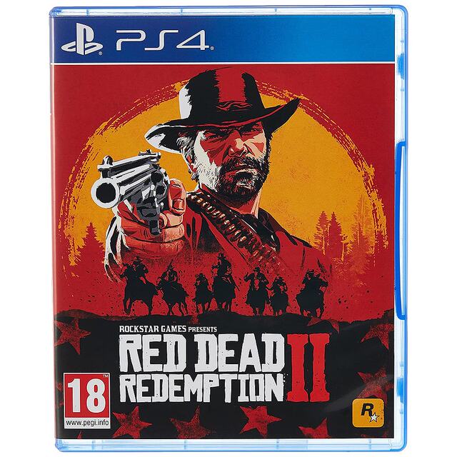 Hong Kong direct mail Sony PS4 game Red Dead Redemption 2 Hong Kong version ຈີນ