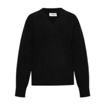 Hong Kong direct mail OFFICINE GENERALE mens knitted sweater W24MKNT317BLACK