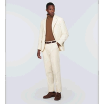 Hong Kong direct mail trendy luxury Brunello Cucinelli mens cotton suit