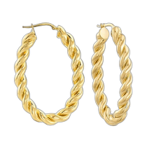 (Direct mail from the United States) ross-simons universal earrings sterling silver gold jewelry