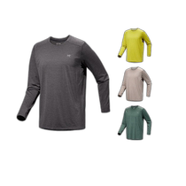 Canada Direct mail Arcteryx Archteryx Birds CORMAC Men Round Collar Moisture Absorption Perspiration Long Sleeve T-Shirt Light Weight