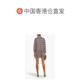 Hong Kong direct mail trendy luxury ຂອງແມ່ຍິງ Sandro ພິມ twill ໄຫມເສື້ອ mini dress