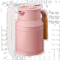 Korean direct mail MOSH new thermal insulation and cold insulation vacuum simple ins style kettle with handle 709754